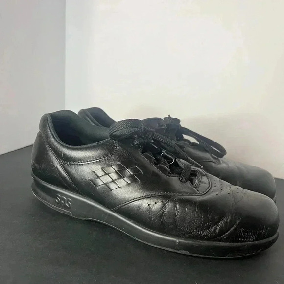 SAS FREE TIME Womens Size 7 S Slim Black Casual Comfort Shoes - Picture 1 of 10